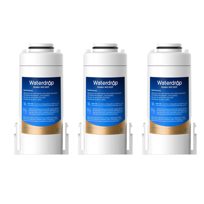 Waterdrop WD-EDF Ersatzfilter für Instant-Wasserfilterkannen, 3er-Pack – Ersatzfilterkartuschen mit Kohlenstoffblock