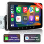 Android Autoradio 1DIN 7 Zoll Navi – Wireless CarPlay 2G+32G. 1DIN-Gerät mit 7-Zoll-Display für Navigation und Wireless CarPlay im Auto.