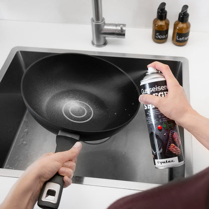 Oputec Gusseisen-Pflegespray Grillzubehör - 12x 500ml