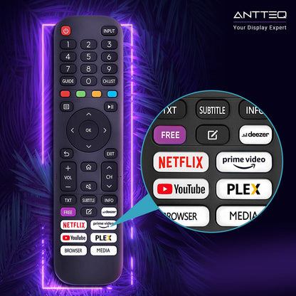 Antteq L32 Smart TV 32 Zoll Full HD D-LED Fernseher mit Triple Tuner