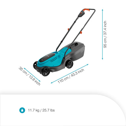 Gardena EasyMax 30/18V Akku-Rasenmäher Set mit Power for All-Akku