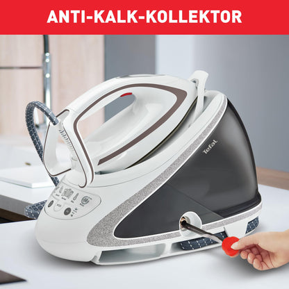 Tefal Pro Express Ultimate Dampfbügelstation - GV9567 weiss/grau