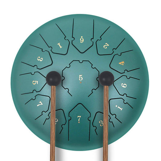 KUD Tongue Drum Zungentrommel 12 Zoll 13 Töne C-Dur