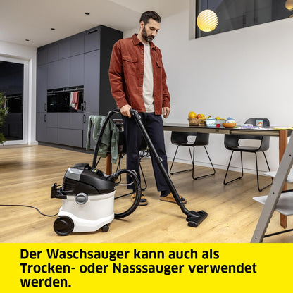 Kärcher SE 5 Waschsauger Teppich-/Hartbodenreiniger - Weiss