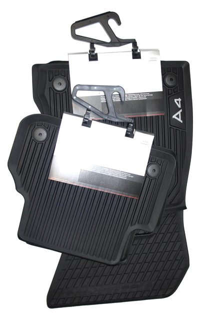 Audi A4 B9 8W Gummifussmatten - Premium Allwetter 4-teilig