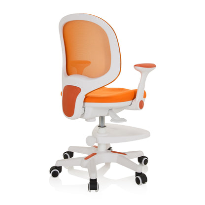 hjh OFFICE 736418 Kid Ergo Kinderstuhl Orange/Weiss
