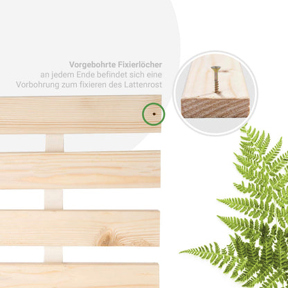 Panorama24 Rollrost Premium Lattenrost - 120x200 cm (23 Latten)