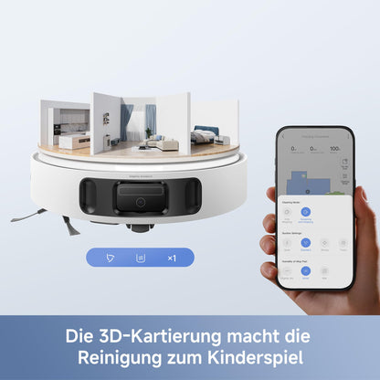 Mova E40 Ultra Saugroboter mit Wischfunktion und All-in-One-Station