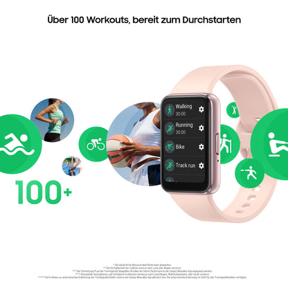 Samsung Galaxy Fit3 Fitness-Tracker und Aktivitätstracker, Pink Gold