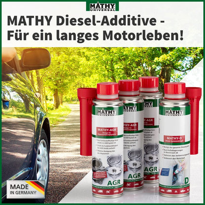 MATHY AGR-Kur AGR-Ventil & Diesel Systemreiniger – 4 Dosen