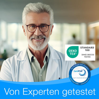 ELONEO Premium Visco Klappmatratze Gästematratze – 75x200x15 cm