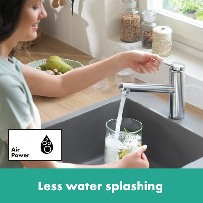 hansgrohe Zesis M33 Niederdruck Küchenarmatur Chrom