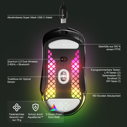 SteelSeries Aerox 5 Wireless Gaming-Maus