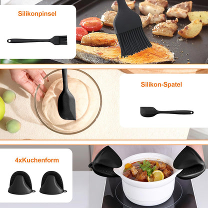 Dictien Heissluftfritteuse Zubehör Set für Ninja AF500EU 10,4 L