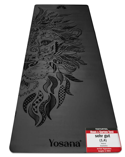 Yosana Naturkautschuk ULTRA GRIP Yogamatte 68cm 4mm