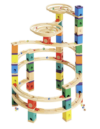 Hape Quadrilla Vertigo Holz Kugelbahn Konstruktionsspielzeug