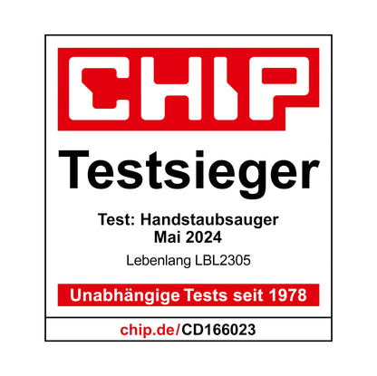 LEBENLANG Kabelloser Akku-Handstaubsauger Auto – 17000PA