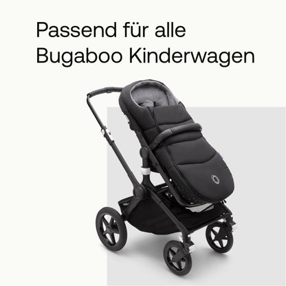Bugaboo Ganzjahres Fussack Kinderwagen Fusswärmer – Midnight Black