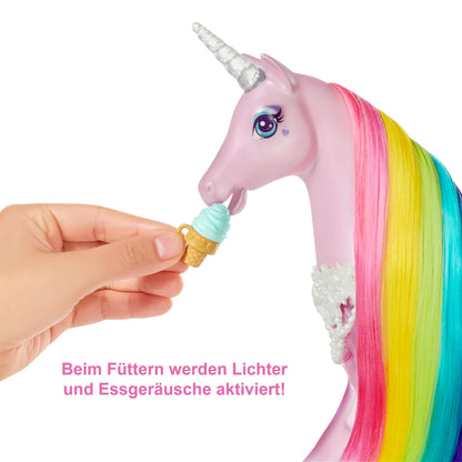 Barbie Dreamtopia Magisches Zauberlicht Einhorn – Spielset GWM78