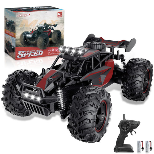 Carox RC Monstertruck 1:18, ferngesteuertes Auto, 25 km/h, 2.4 GHz