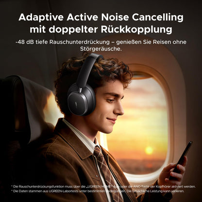 UGREEN Studio Pro Bluetooth Kopfhörer Over-Ear mit ANC, 120 h Akku