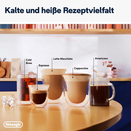 De'Longhi La Specialista Arte Evo Cold Brew EC9255T Siebträgermaschine Titan