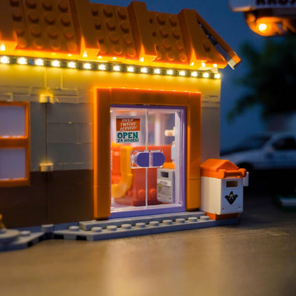 LocoLee Licht Set für Lego 10352 The Simpsons Krusty Burger