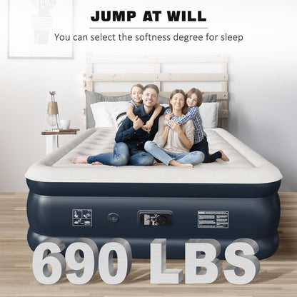 NALONE Luftmatratze selbstaufblasend 2 Personen - Queen Size