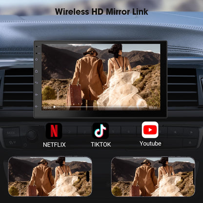 Haudio 7 Zoll 2 Din Android Radio - Wireless CarPlay/AA + Kamera