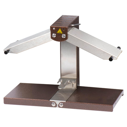 LOUIS TELLIER Brézière® Signature Original Raclettegerät. Rechteckiges Metallgerät mit Heizelement zum Schmelzen von Raclettekäse.