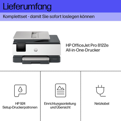 HP OfficeJet Pro 8122e Multifunktionsdrucker - Basalt