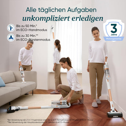 Levoit LVAC-200 Akku-Staubsauger 4-in-1 kabellos Anti-Tangle Gold