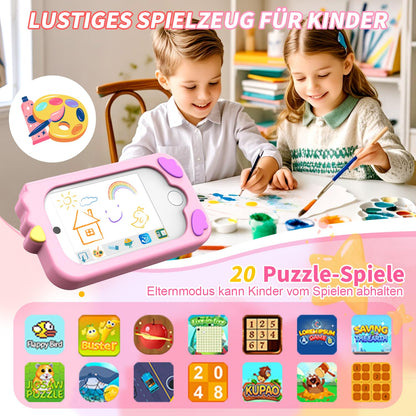 CHAKEYAKE Kinderkamera mit Dual-Kamera und 2,8-Zoll-Touchscreen