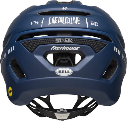 Bell Sixer MIPS Mountainbike Helm – Blue/White Fasthouse L