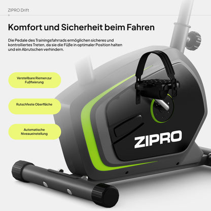 Zipro Heimtrainer Drift - Ergometer Fitnessbike