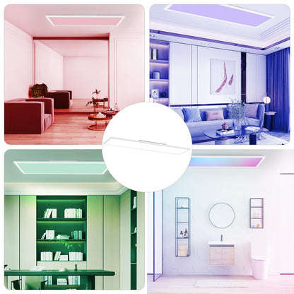 CBJKTX 120x30 LED Deckenpanel - dimmbar RGB m. Fernbedienung