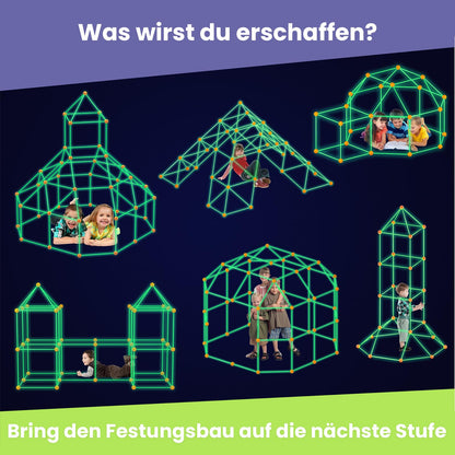 Tiny Land DIY Höhlen-Bauset, im Dunkeln leuchtend, 130-teilig