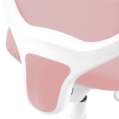 hjh OFFICE 736412 Kinder Schreibtischstuhl Kid Ergo Rosa/Weiss