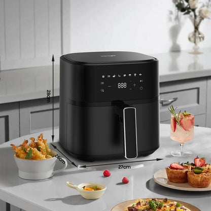 Airfryer XL Heissluftfritteuse 6.5L – Metall-Innenraum