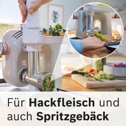 Bosch Küchenmaschine MUM5 MUM5XL72 mit Waage Grau/Silber