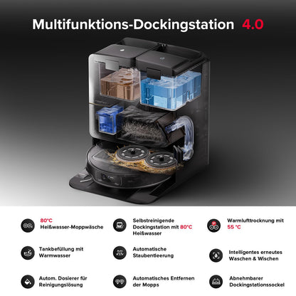 roborock Saros Z70 Saugroboter mit Wischfunktion und OmniGrip-Arm