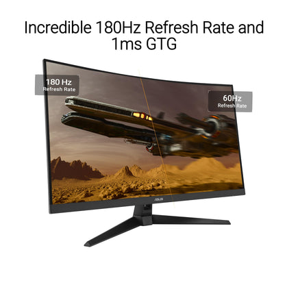 ASUS TUF Gaming VG32WQ3B Gaming Monitor - 32 Zoll WQHD Curved