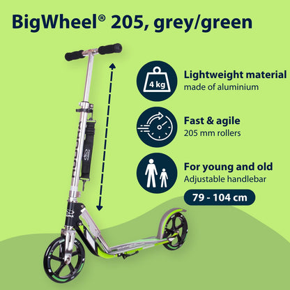 HUDORA BigWheel 205 Scooter - Cityroller