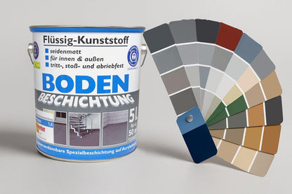 Wilckens Acryl Bodenbeschichtung Betonfarbe Anthrazitgrau 2x 5 Liter