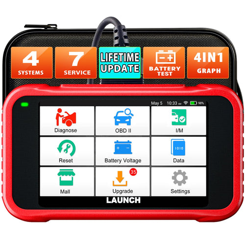 LAUNCH CRP123E V3.0 OBD2 Diagnosegerät für Motor, ABS, SRS, Getriebe