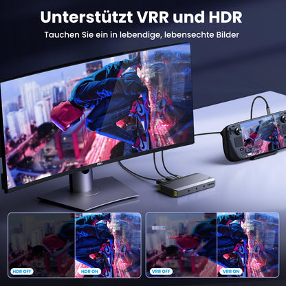 UGREEN Video Capture Card 4K HDMI Aufnahmekarte USB 3.0 mit Loop-Out