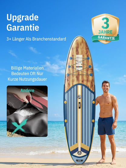 Niphean SUP Board 320 cm, aufblasbares Paddle Board mit Sitz, 200 kg