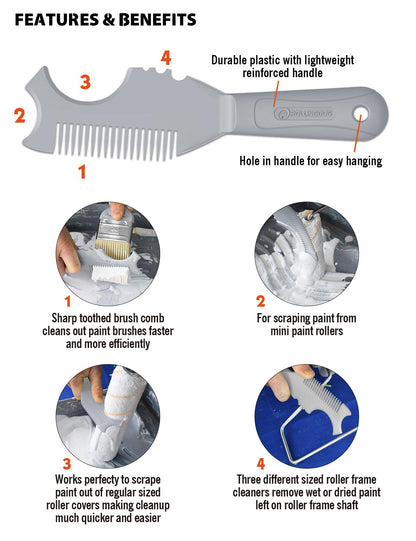 ROLLINGDOG grosses Farbroller Set 45.7 cm - 20-teiliges Komplettset