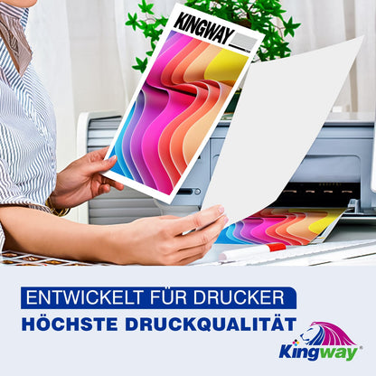 Kingway LC521XL Druckerpatronen 4er-Pack kompatibel mit Brother LC521