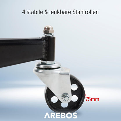 Arebos Getriebeheber Motorheber hydraulisch - 500 kg